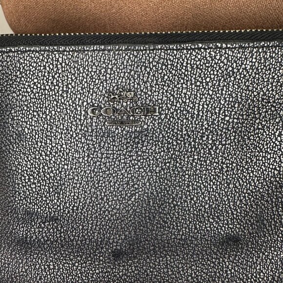 Coach Metallic Caviar Kylie Crossbody Clutch - Picture 6 of 11